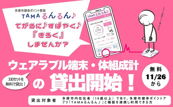 多摩市で「健康教室(3月)」参加者募集!簡単エクササイズで無理なく健康づくり